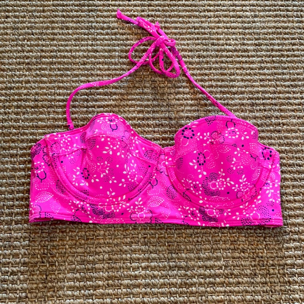 Abercrombie Pink Bikini Top S